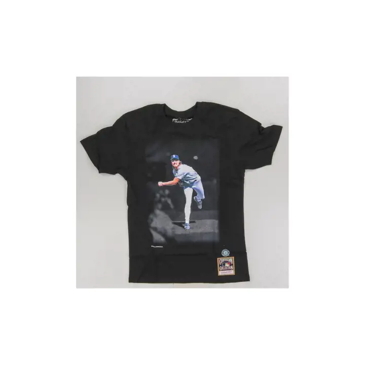 T-shirt Seattle Mariners MLB M&N Moments Randy Johnson Noir