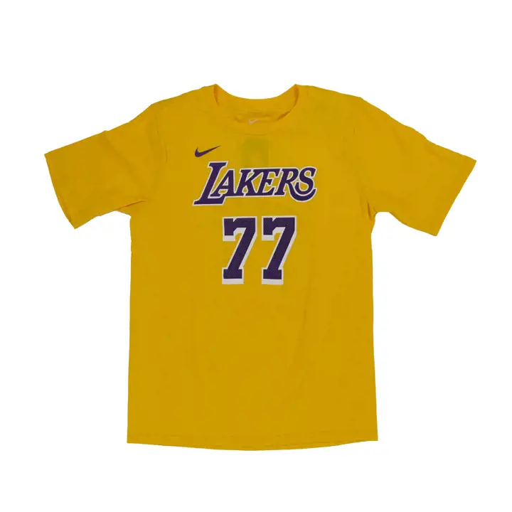 T-shirt icône N&N des Los Angeles Lakers NBA pour jeune Luka Doncic