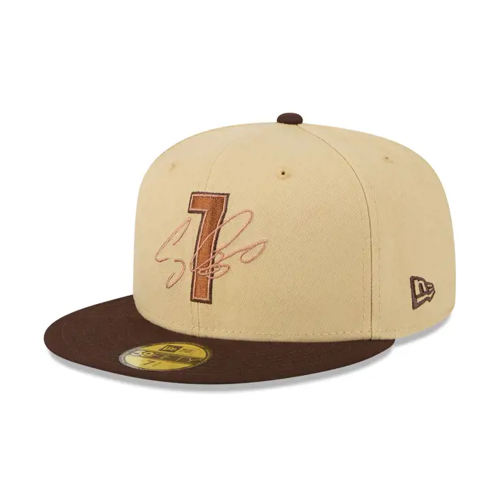 Casquette 59FIFTY MLB LHD HOF Houston Astros Craig Biggio Or Vegas/noir