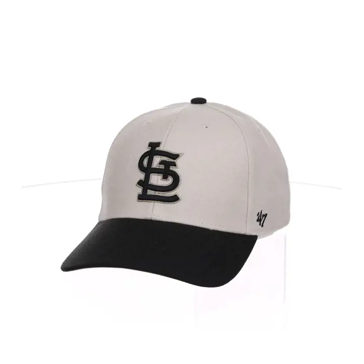 Casquette MVP '47 St. Louis Cardinals MLB Os/Noir avec écusson latéral