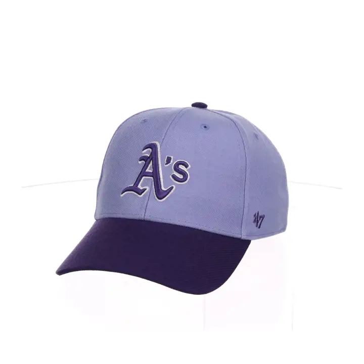 Oakland Athletics MLB Casquette MVP '47 violet lavande avec patch latéral