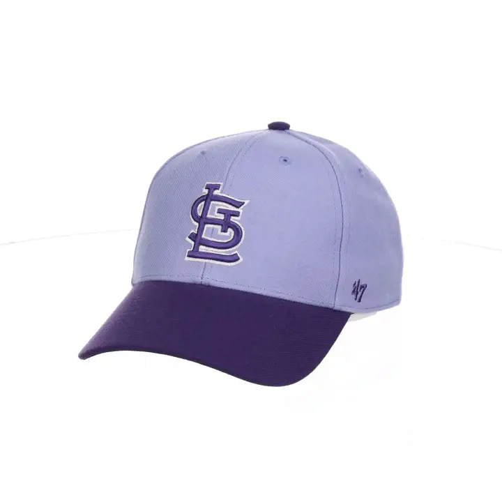 St. Louis Cardinals MLB Casquette MVP '47 violet lavande à écusson latéral