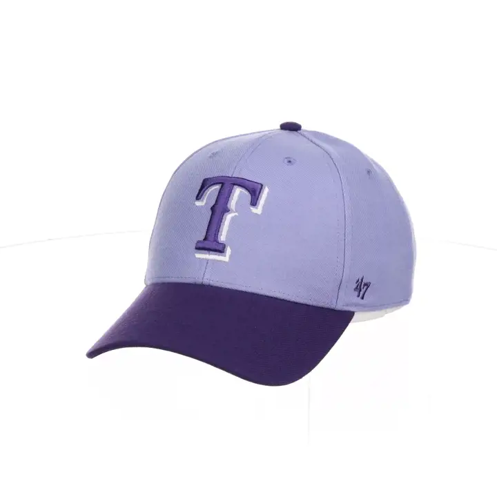 Texas Rangers MLB Casquette MVP '47 Lavande/Violette avec écusson latéral TT