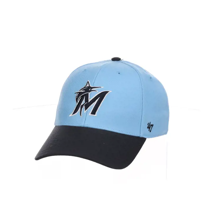 Miami Marlins MLB Columbia/Navy TT Side Patch '47 MVP COL BL