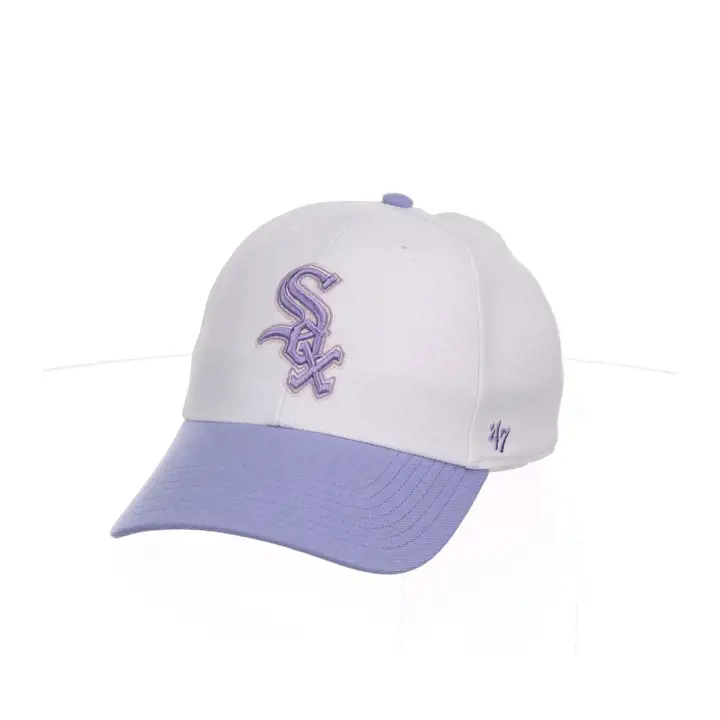 Casquette MVP '47 MLB Chicago White Sox blanc/lavande/rose avec patch latéral TT