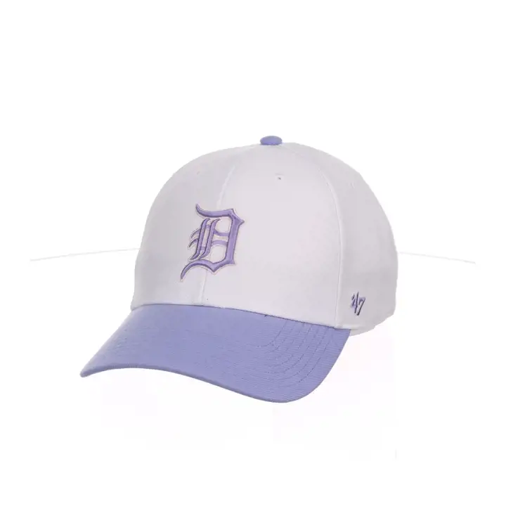 Detroit Tigers MLB Whi/Lav/Pink Écusson latéral TT '47 MVP WHT/LA
