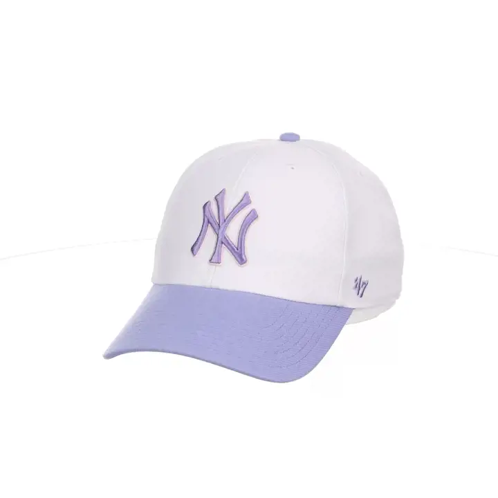 New York Yankees MLB Whi/Lav/Rose TT Side Patch '47 MVP BLA/
