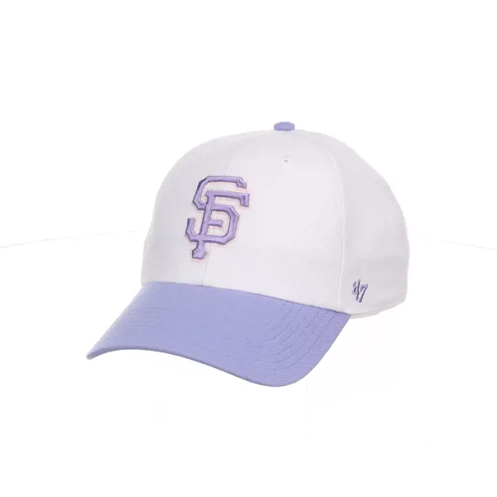 Casquette MVP '47 MLB San Francisco Giants, coloris blanc/lavande/rose, avec patch latéral TT