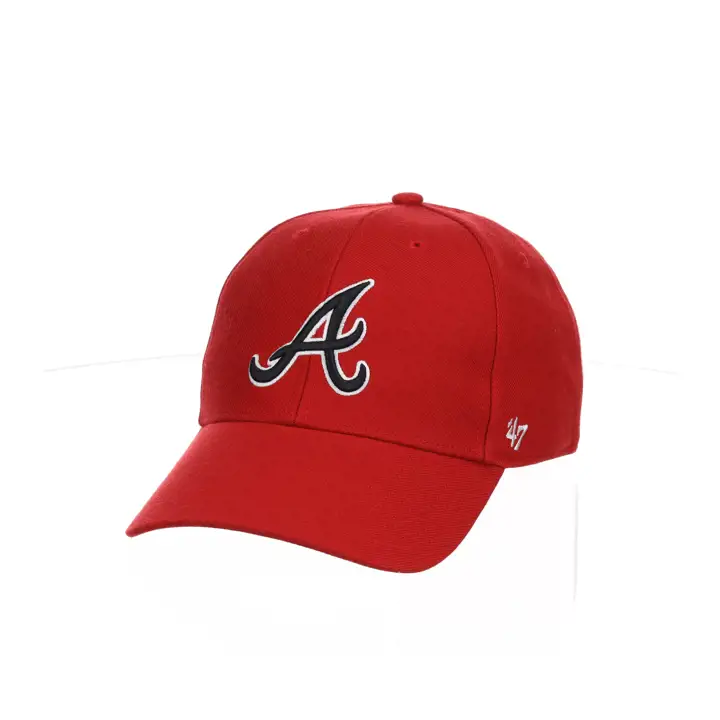 Atlanta Braves MLB Rouge/Noir Écusson Latéral '47 MVP ROUGE