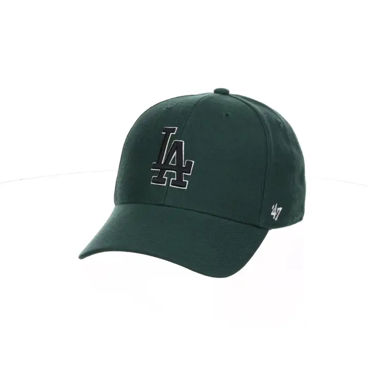 Los Angeles Dodgers MLB Vert Foncé/Noir Écusson Latéral '47 MVP Vert Foncé
