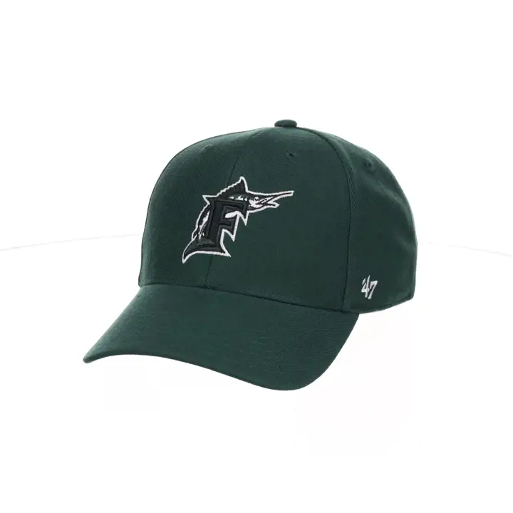 Miami Marlins MLB Vert foncé/Noir Écusson latéral '47 MVP Vert Fcé