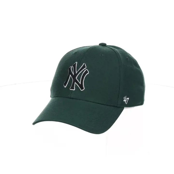 New York Yankees MLB Dk Green/Black Side Patch '47 MVP DKGRN