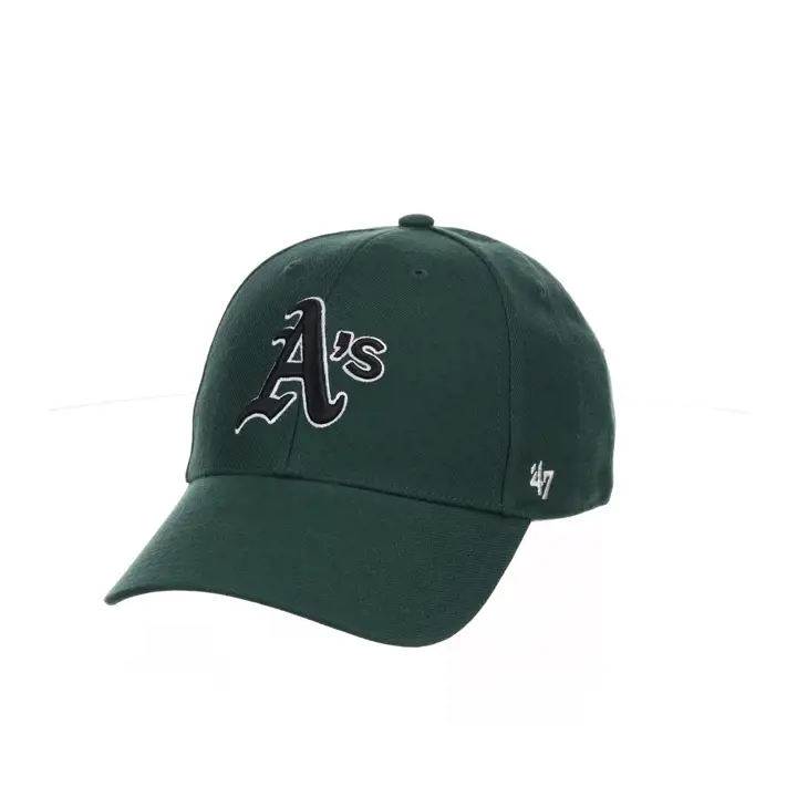 Oakland Athletics MLB Vert Foncée/Noire Écusson Latéral '47 MVP Vert Foncée