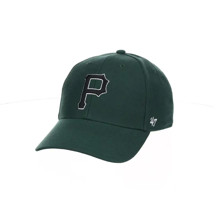 Pittsburgh Pirates MLB Dk Green/Black Side Patch '47 MVP Vert Foncé