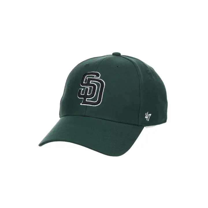 San Diego Padres MLB Vert Fonc./Noir Écusson Latéral '47 MVP Vert Fonc.