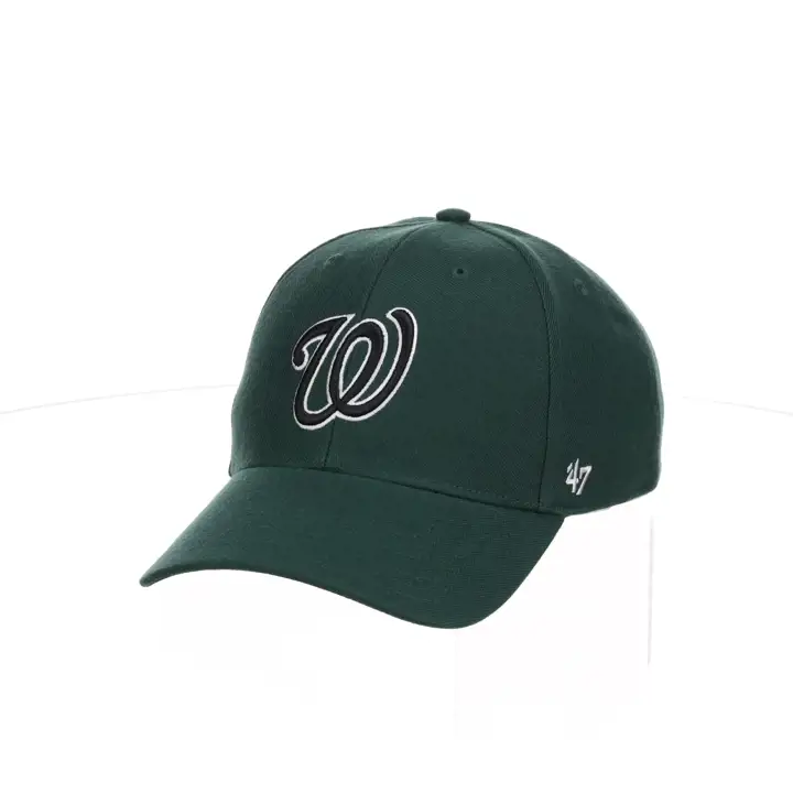 Washington Nationals MLB Dk Green/Black Side Patch '47 MVP D