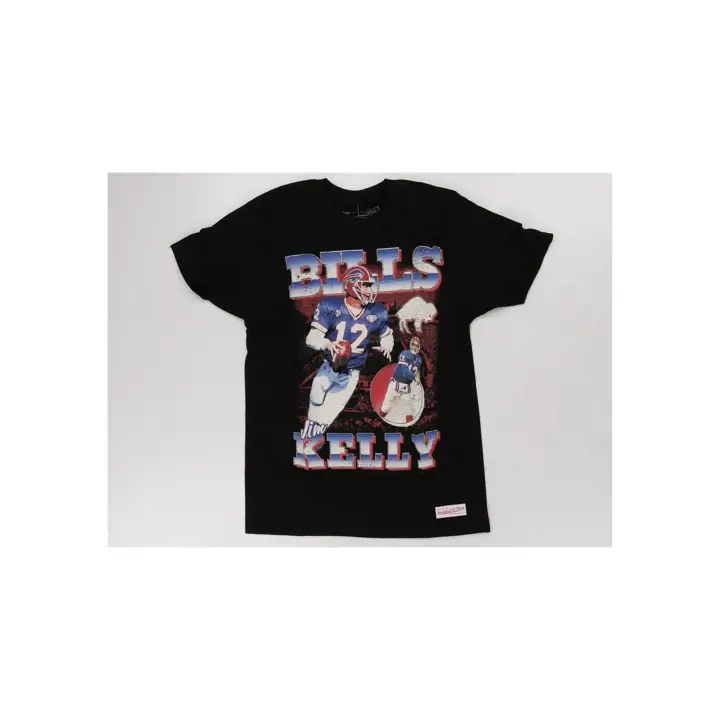 T-shirt Joueur Vintage Hype Vol 1 NFL Buffalo Bills Jim Kelly BL