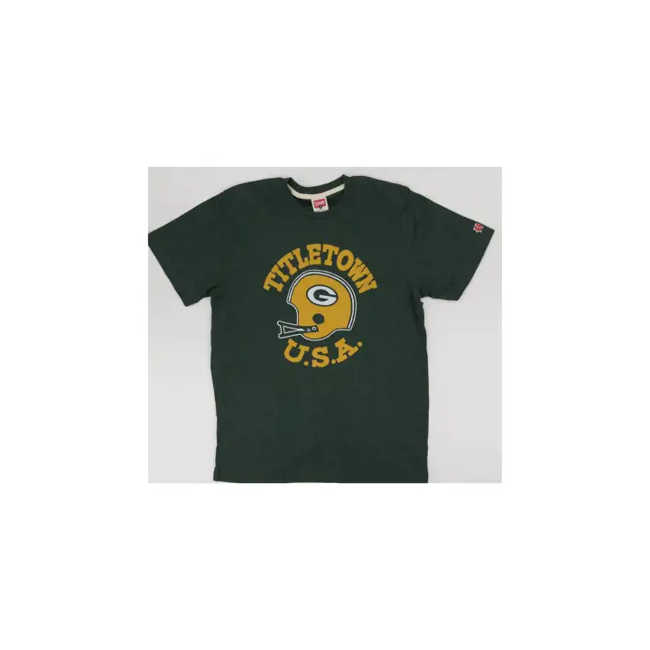 T-shirt Homage Titletown NFL Green Bay Packers pour homme - VERT