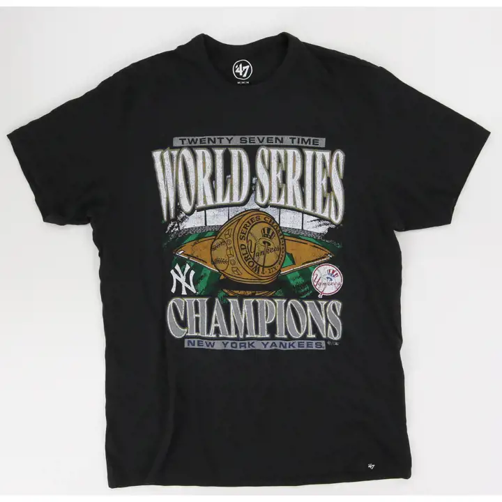 New York Yankees MLB 47 27X Bague Franklin T-Shirt Noir