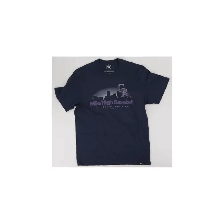 T-shirt Colorado Rockies MLB 47 Mile High Franklin BLK