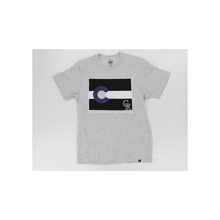 T-shirt Franklin « Colorado Flag » 47 MLB Colorado Rockies GRY