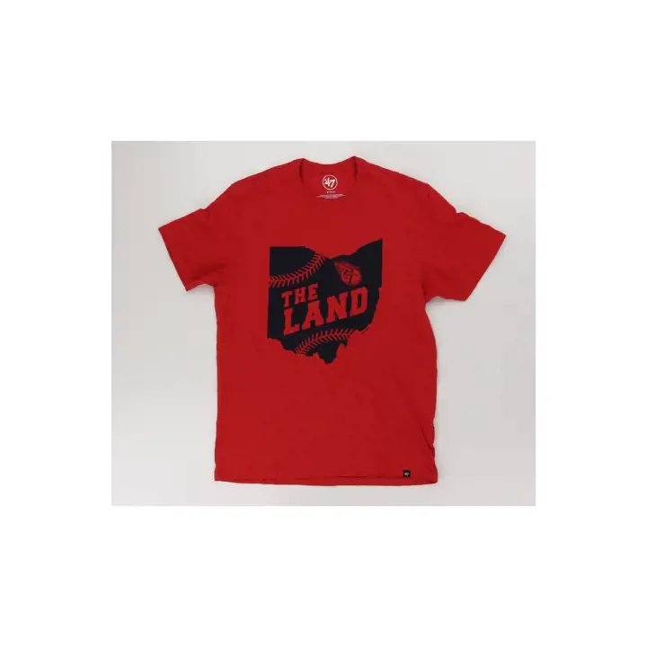 T-shirt Cleveland Guardians MLB 47 The Land Franklin ROUGE
