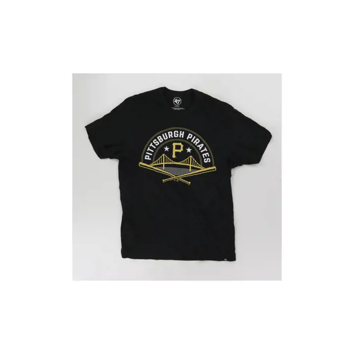 Pittsburgh Pirates MLB 47 Bat Bridge Franklin T-Shirt Noir