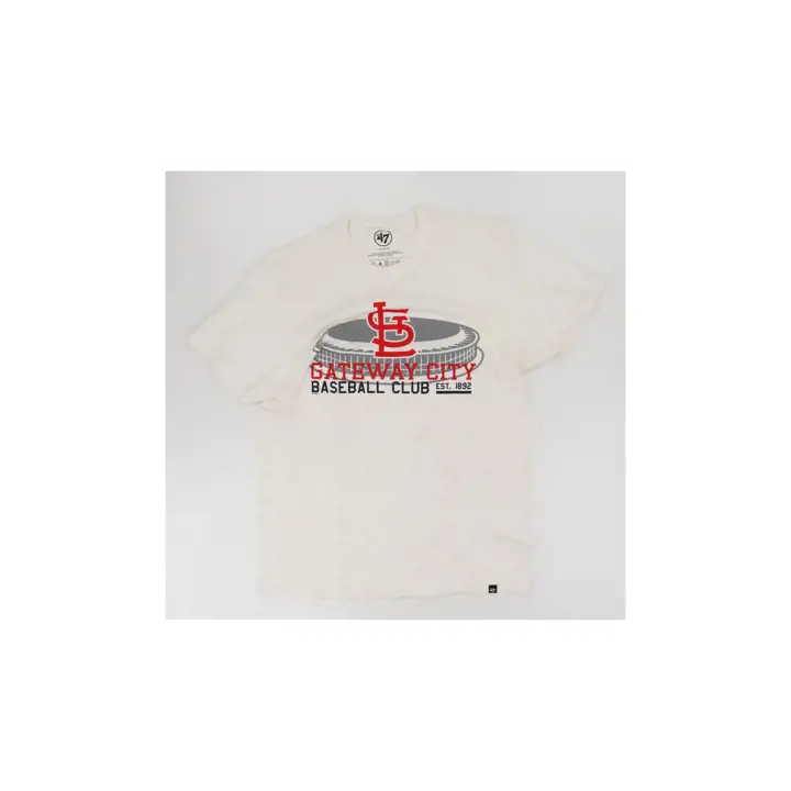 T-shirt MLB 47 Gateway City Franklin des Cardinals de St. Louis, blanc
