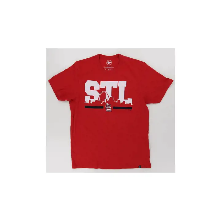 St. Louis Cardinals MLB 47 ST Skyline Franklin T-Shirt ROUGE