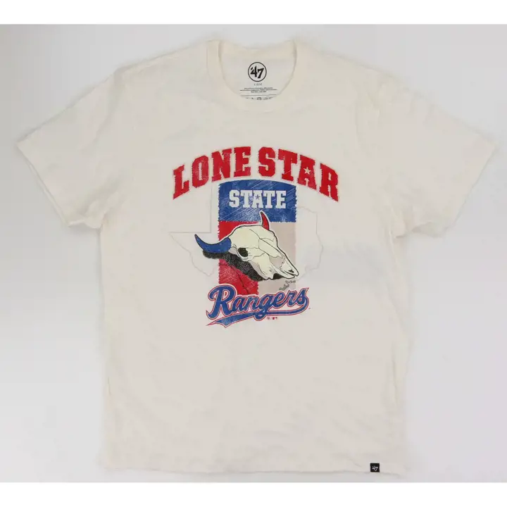 Texas Rangers MLB 47 Lone Star State Franklin T-shirt BLCJAJ