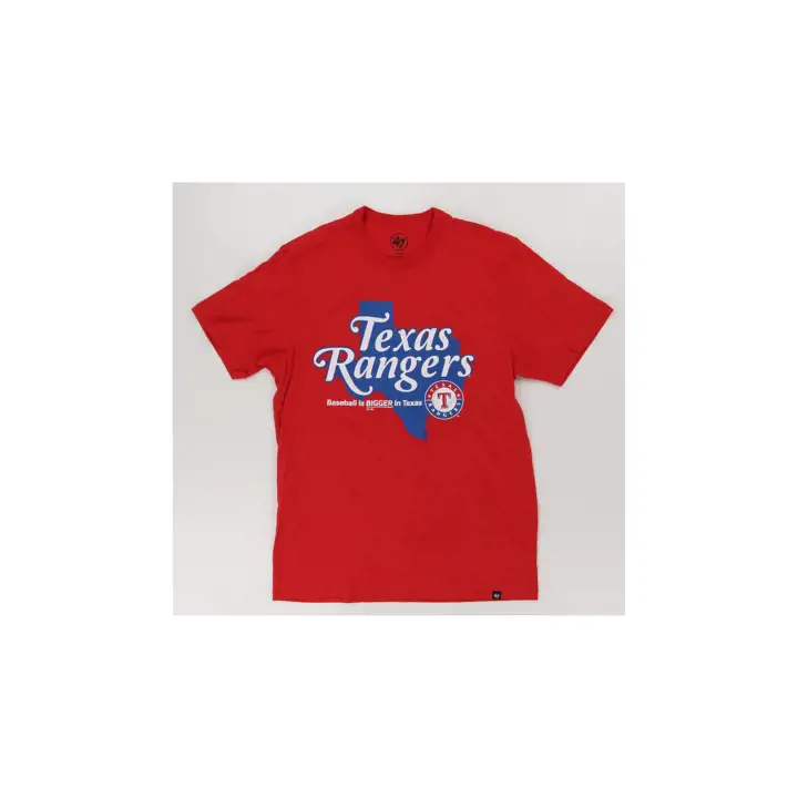 T-shirt Franklin MLB 47 State Logo Texas Rangers ROUGE