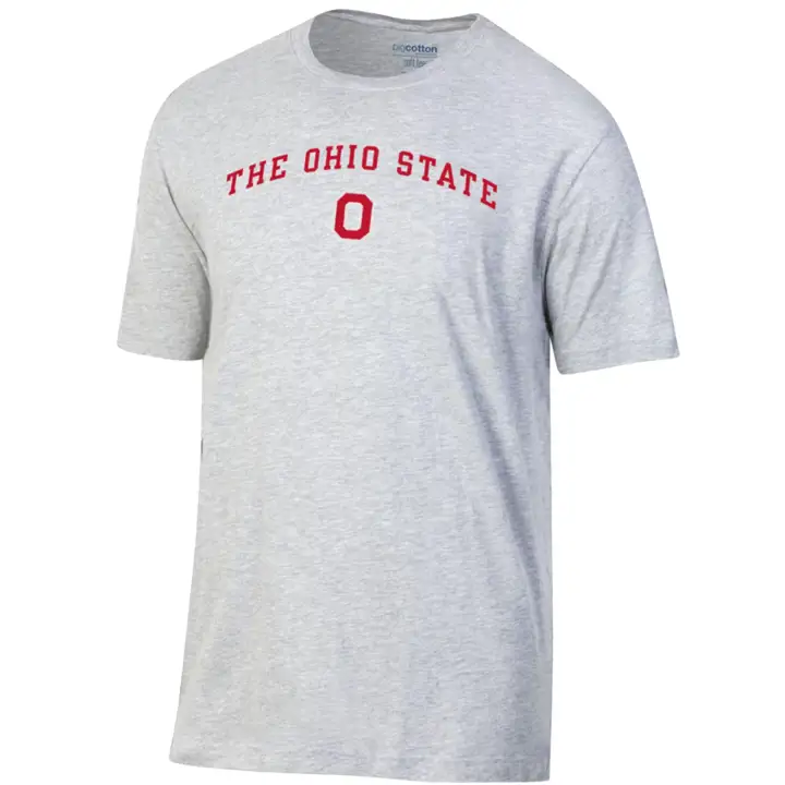 T-shirt Ohio State Buckeyes Big Cotton GRIS