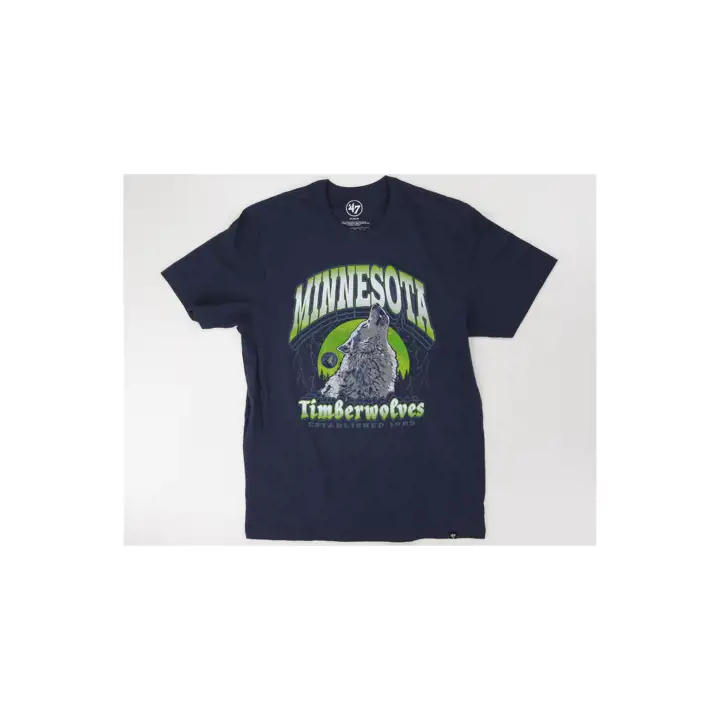 T-shirt Franklin Pleine Lune NBA des Minnesota Timberwolves BLEU MARINE