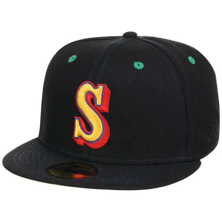 Seattle Mariners MLB x Qias Omar 59FIFTY NOI/VER