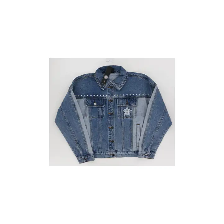 Veste en jean Houston Astros MLB G3 pour femme 25 Denim