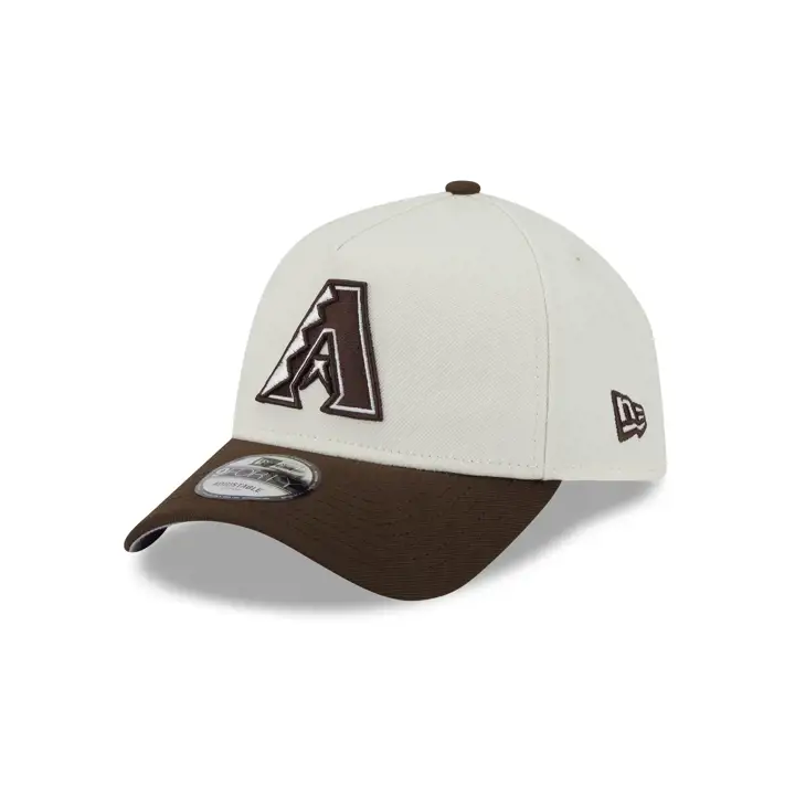 Arizona Diamondbacks MLB Chrome Re-Dub Marron Casquette 9FORTY Ajustée CHRM/WL