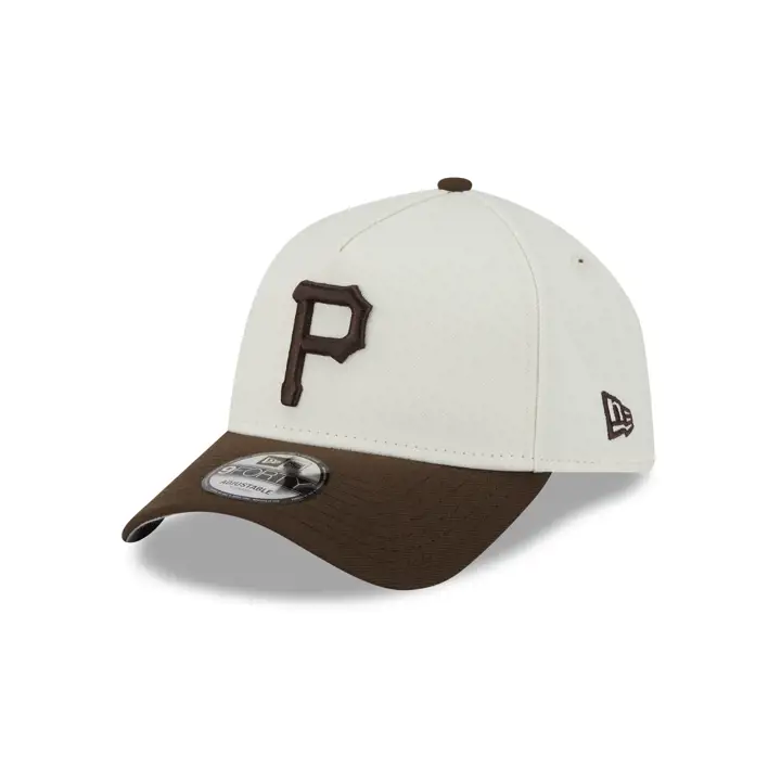 Pittsburgh Pirates MLB Chrome Re-Dub Brn 9FORTY AF CHRM/WLNT