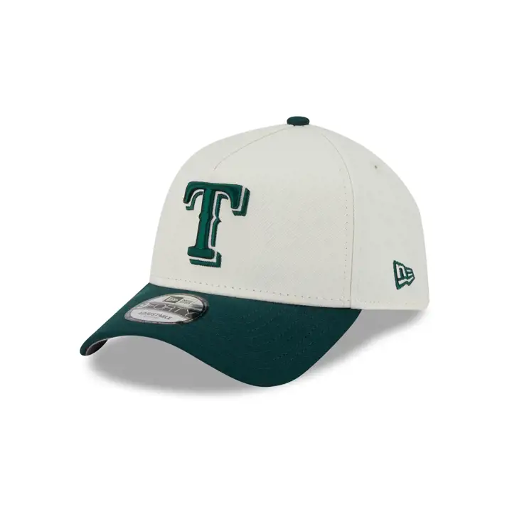 Texas Rangers MLB Chrome Re-Dub Dk Grn 9FORTY AF CHRM/DKGRN/