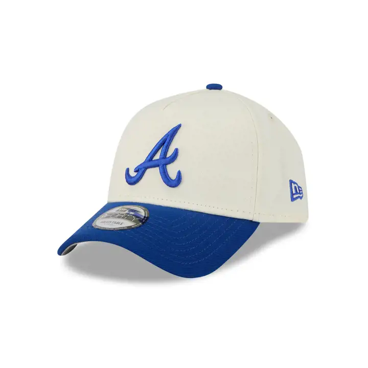 Atlanta Braves MLB Chrome Re-Dub Royal Casquette 9FORTY AF CHRM/RBL/GR