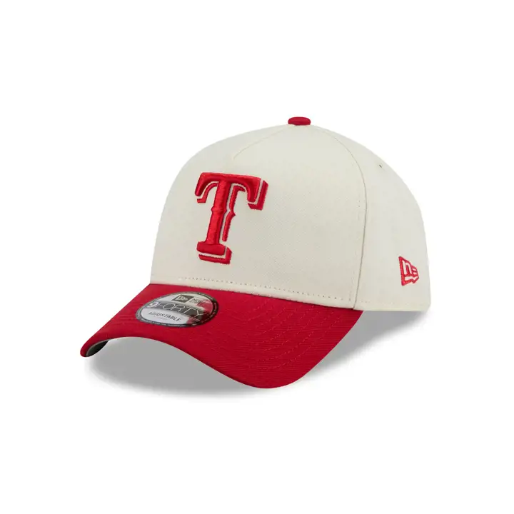 Casquette Texas Rangers MLB Chrome Re-Dub Rouge 9FORTY AF CHRM/RED/GRY