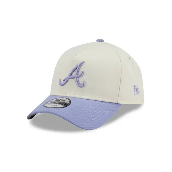 Casquette 9FORTY Chrome Re-Dub Lavande MLB Atlanta Braves