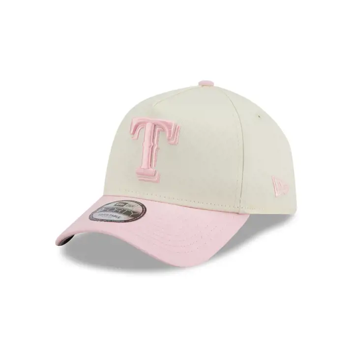 Texas Rangers MLB Chrome Re-Dub Rose 9FORTY AF CHRM/PNK/GRY