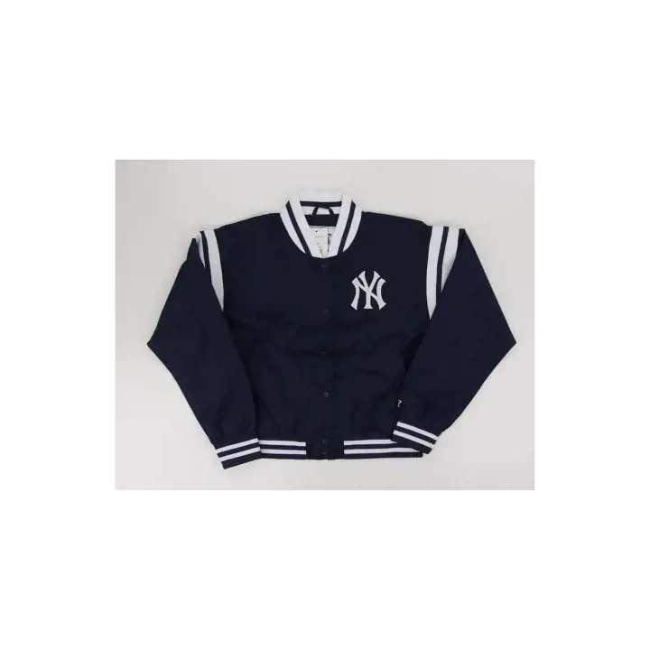 New York Yankees Veste MLB Starter Full Count Femme Bleu Marine