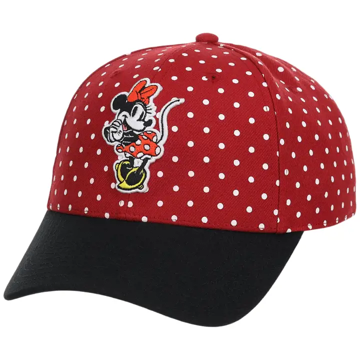 Minnie Mouse Disney Minnie Polka Dot Cap Red/BLK