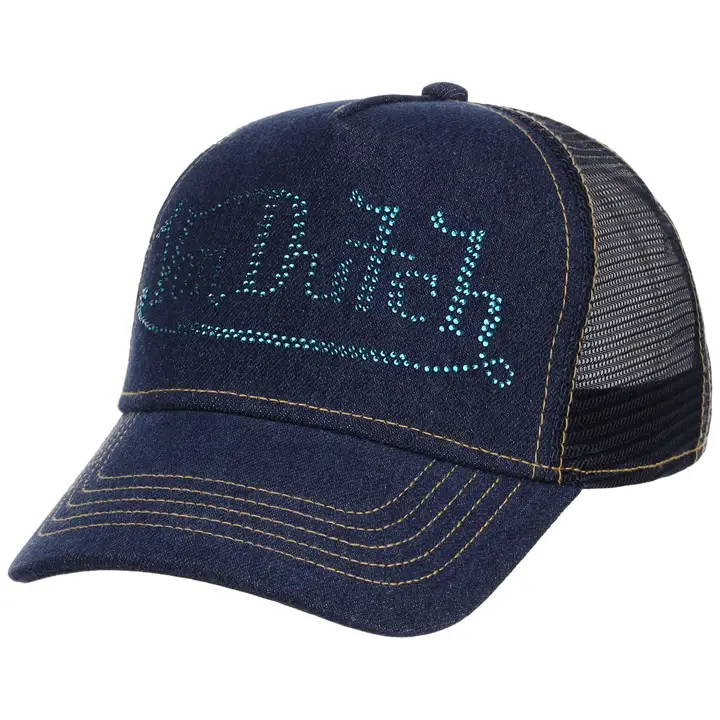 Von Dutch Denim Rhinestone Trucker Denim