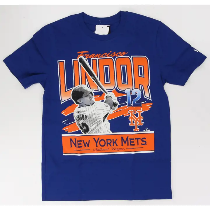 New York Mets MLB T-shirt New Era Batter Up Francisco Lindor