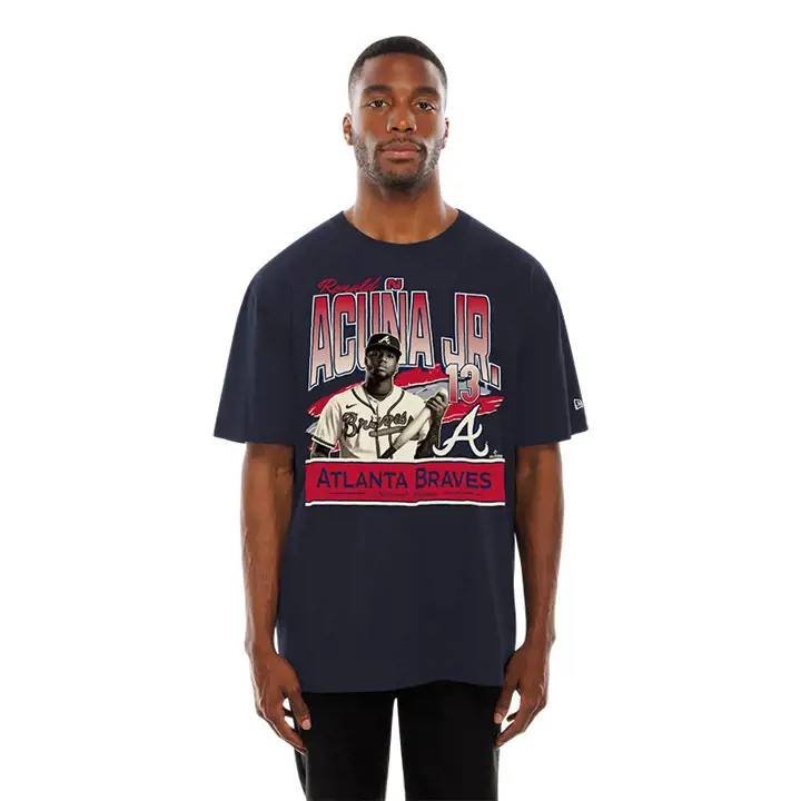 Atlanta Braves MLB New Era T-shirt frappeur Ronald Acuna Jr