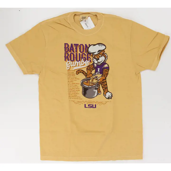 T-shirt Gumbo NCAA LSU Tigers JAU