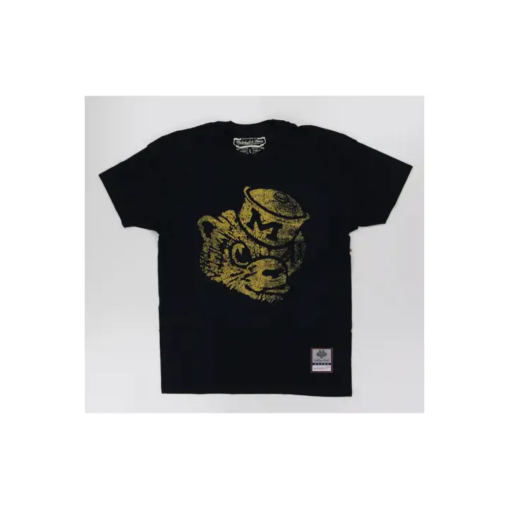 T-shirt Michigan Wolverines NCAA Grand Logo Bleu Marine