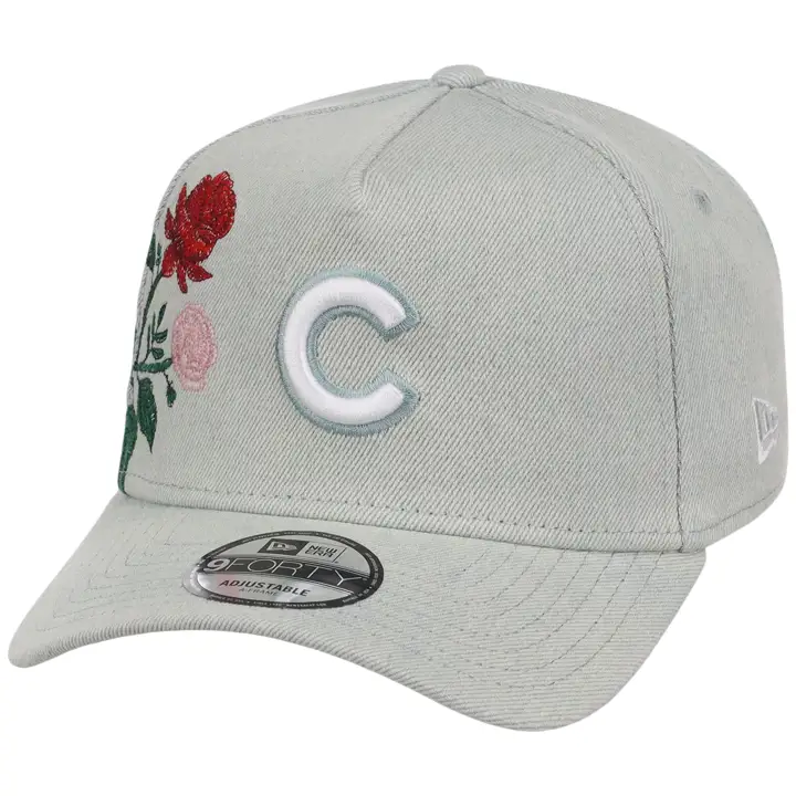Chicago Cubs MLB Denim Flower 9FORTY AF DENIM/DENIM/GRY